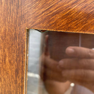 Vintage Metal & Glass Display Cabinet