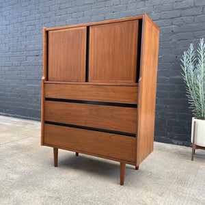 Mid-Century Modern Highboy Chest of Drawers by Dillingham, c.1960’s