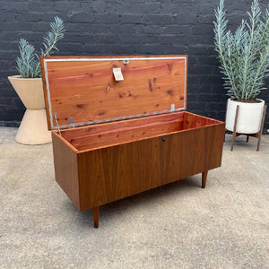Mid-Century Modern Walnut Trunk by Lane, c.1960’s