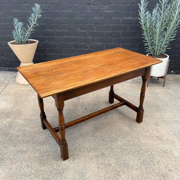 Antique Farm Table by Stickley Furniture, c.1940’s