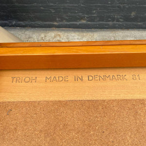 Danish Modern Teak Coffee Table with Tile Top, c.1960’s