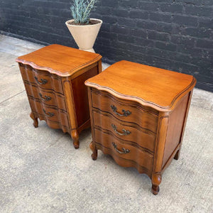 Pair of Vintage French Provincial Night Stands, c.1960’s