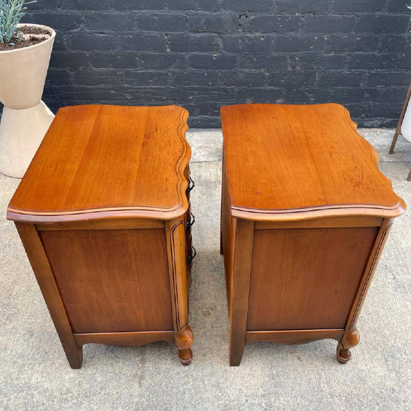 Pair of Vintage French Provincial Night Stands, c.1960’s