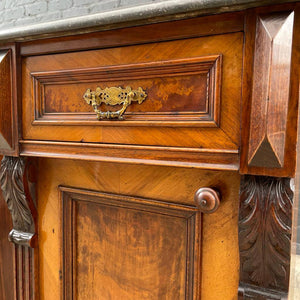 Pair of Antique Empire Style Mahogany End Tables / Night Stands, 1920’s