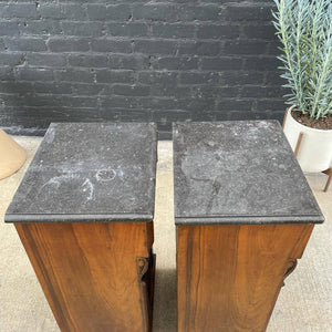Pair of Antique Empire Style Mahogany End Tables / Night Stands, 1920’s