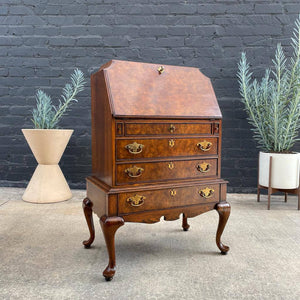 Antique Mahogany Secretary Drop-Down Desk, 1960’s