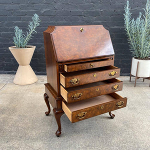 Antique Mahogany Secretary Drop-Down Desk, 1960’s