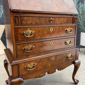 Antique Mahogany Secretary Drop-Down Desk, 1960’s