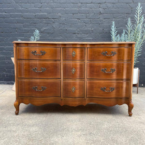 Vintage French Provincial Dresser with Mirror, c.1960’s