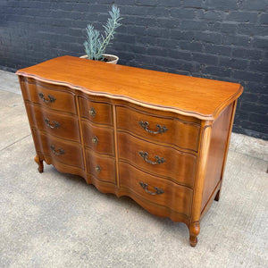 Vintage French Provincial Dresser with Mirror, c.1960’s