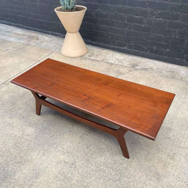 Mid-Century Modern Sculpted Walnut Coffee Table, c.1960’s