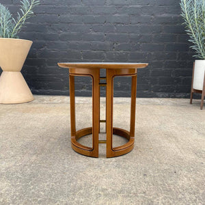 Mid-Century Modern Side Table with Laminate Top by Drexel, c.1950’s
