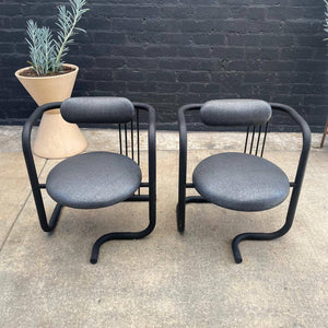 Vintage Italian Dining Set with Chairs by Fly Line