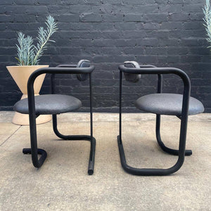 Vintage Italian Dining Set with Chairs by Fly Line