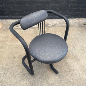 Vintage Italian Dining Set with Chairs by Fly Line