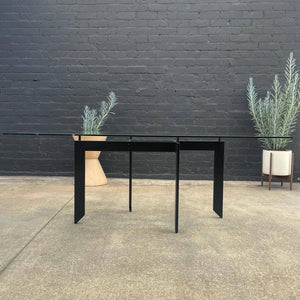 Vintage Italian Dining Set with Chairs by Fly Line