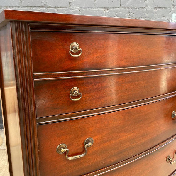 Antique Federal-Style Mahogany Highboy Chest of Drawers, c.1950’s