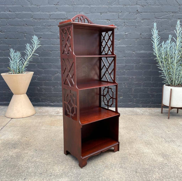 Antique Federal-Style Mahogany Tier Bookshelf, c.1950’s