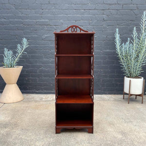 Antique Federal-Style Mahogany Tier Bookshelf, c.1950’s