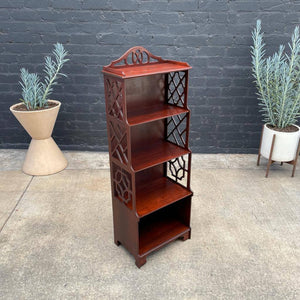 Antique Federal-Style Mahogany Tier Bookshelf, c.1950’s