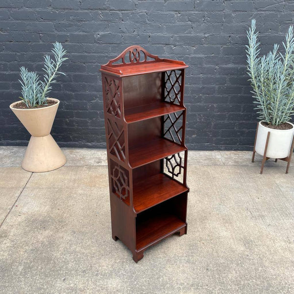 Antique Federal-Style Mahogany Tier Bookshelf, c.1950’s