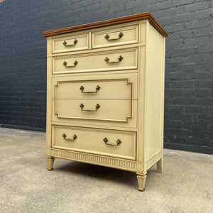 Vintage Neoclassical Style Highboy Chest of Drawers by Drexel, c.1960’s