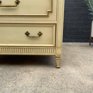 Vintage Neoclassical Style Highboy Chest of Drawers by Drexel, c.1960’s
