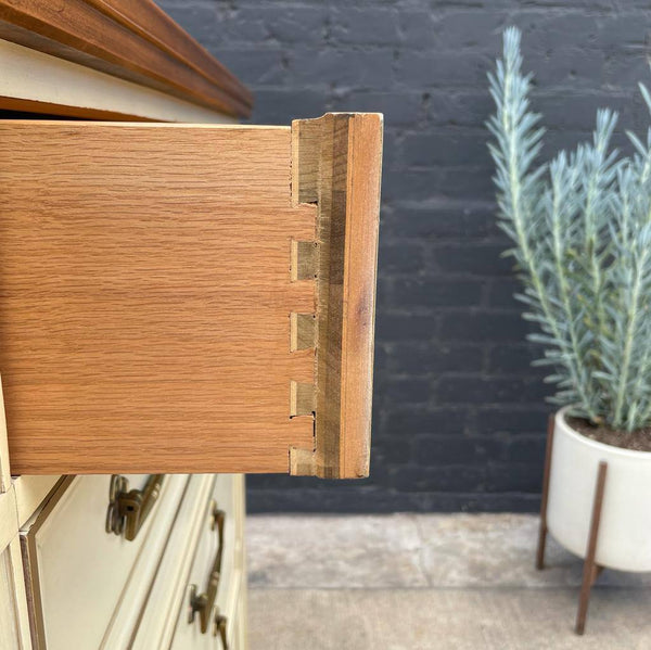 Vintage Neoclassical Style Highboy Chest of Drawers by Drexel, c.1960’s