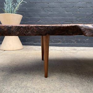 Vintage Free-Form Slab Coffee Table