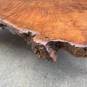 Vintage Free-Form Slab Coffee Table