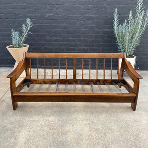 Set of Mid-Century Modern Walnut Sofa and a Lounge Chair, 1960’s
