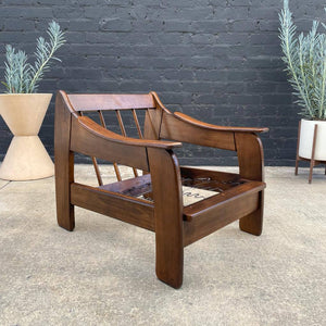 Set of Mid-Century Modern Walnut Sofa and a Lounge Chair, 1960’s
