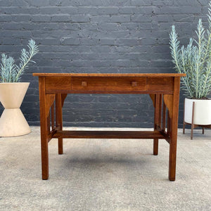 Vintage Mission Style Oak Desk, 1960’s