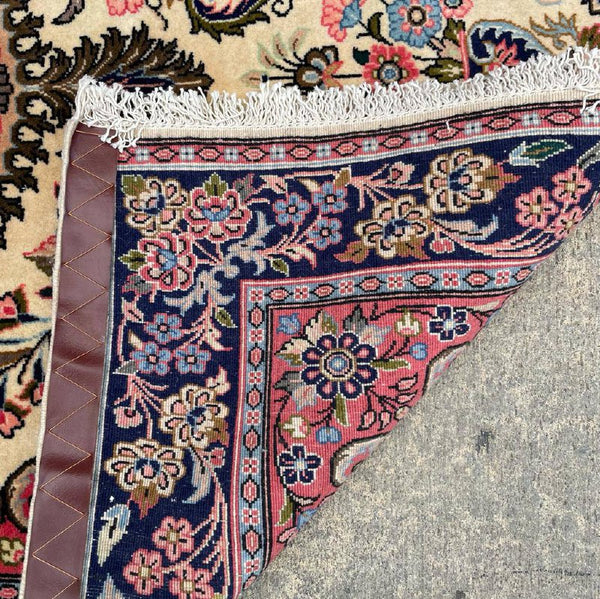 Vintage Persian Hand-Woven Wool Carpet Rug