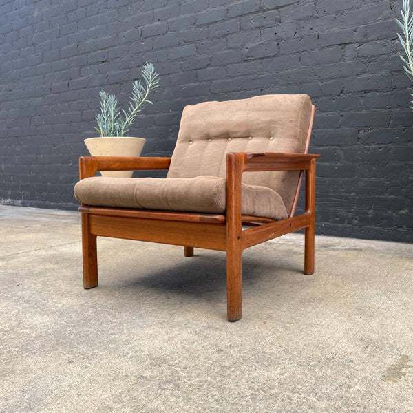 Danish Modern Teak Lounge Chair, c.1960’s