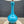 Mid-Century Modern Blue Glazed Ceramic Table Lamp, c.1960’s
