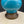 Mid-Century Modern Blue Glazed Ceramic Table Lamp, c.1960’s