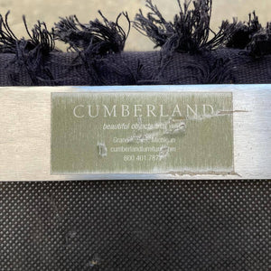 Pair of Chrome Steel Benches by Cumberland Furniture