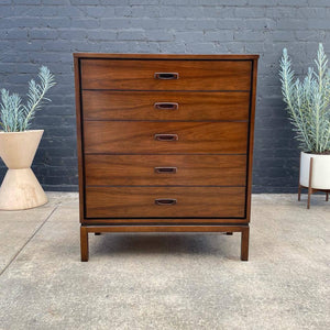 Mid-Century Modern Walnut Highboy Chest of Drawers, c.1960’s