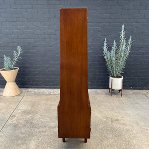 Mid-Century Modern Walnut Bookshelf Storage Unit, c.1960’s