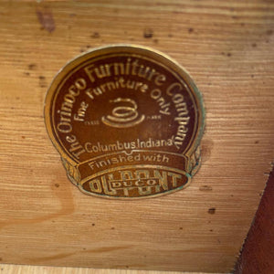 Antique Mahogany Federal Display Cabinet Hutch, c.1950’s