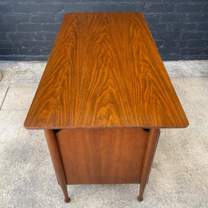 Mid-Century Modern Walnut Desk with Formica Wood Top, c.1960’s