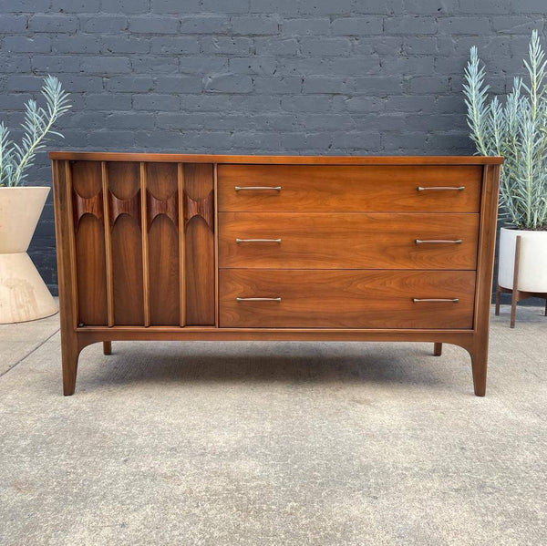 Mid-Century Modern “Perspecta” Walnut Credenza by Kent Coffey, c.1960’s