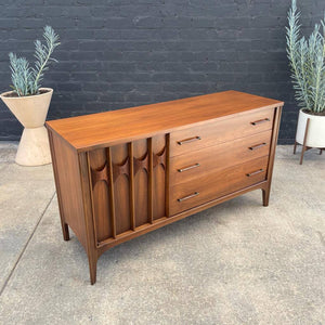 Mid-Century Modern “Perspecta” Walnut Credenza by Kent Coffey, c.1960’s