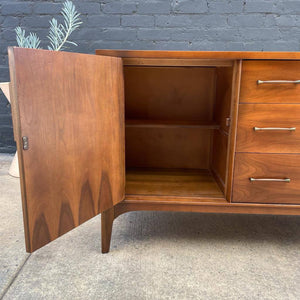 Mid-Century Modern “Perspecta” Walnut Credenza by Kent Coffey, c.1960’s