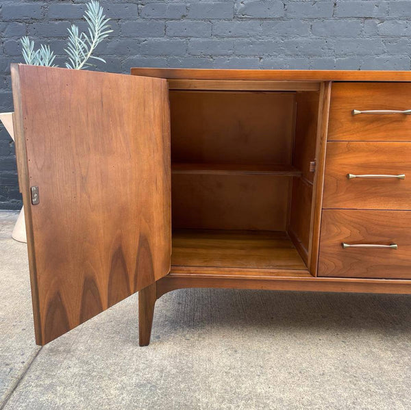 Mid-Century Modern “Perspecta” Walnut Credenza by Kent Coffey, c.1960’s