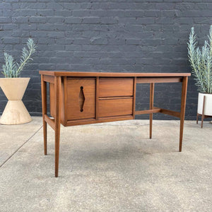 Mid-Century Modern Walnut Writing Desk, c.1950’s