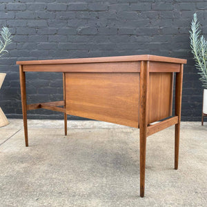 Mid-Century Modern Walnut Writing Desk, c.1950’s