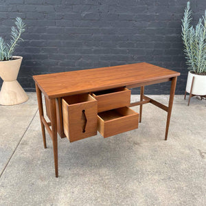 Mid-Century Modern Walnut Writing Desk, c.1950’s