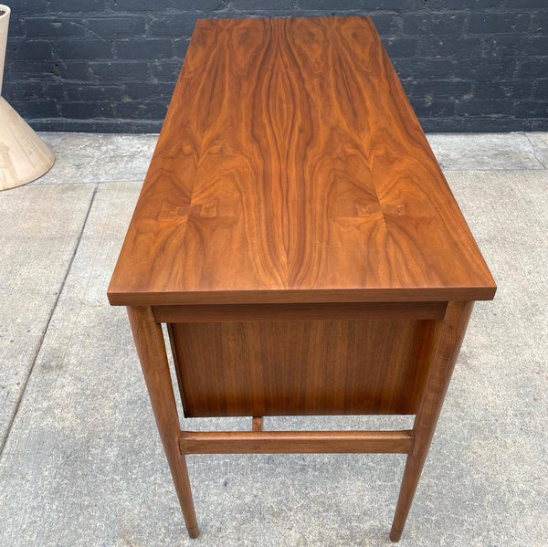 Mid-Century Modern Walnut Writing Desk, c.1950’s